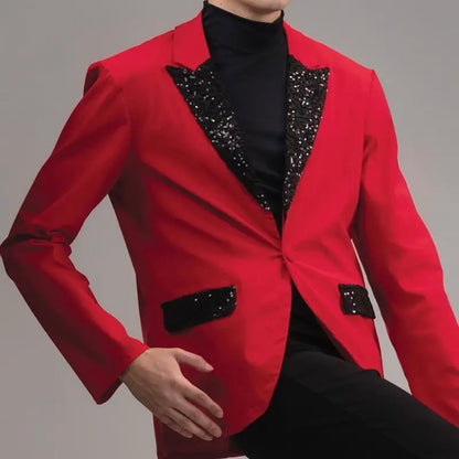 Boys Sequined Blazer