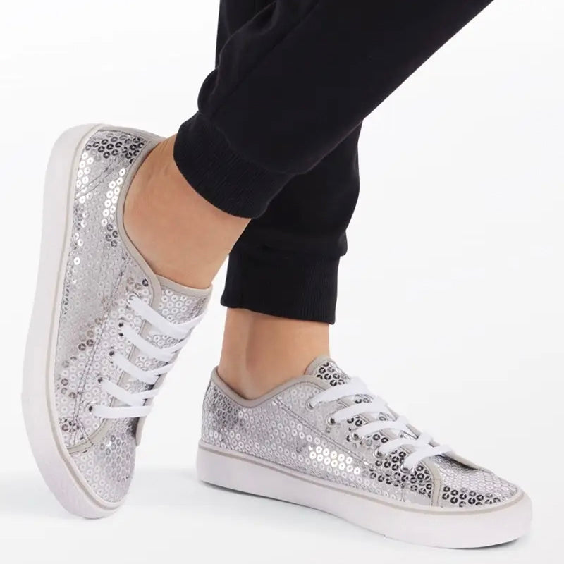 Low Pop Sequin Sneaker