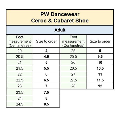 PW Chorus Shoe