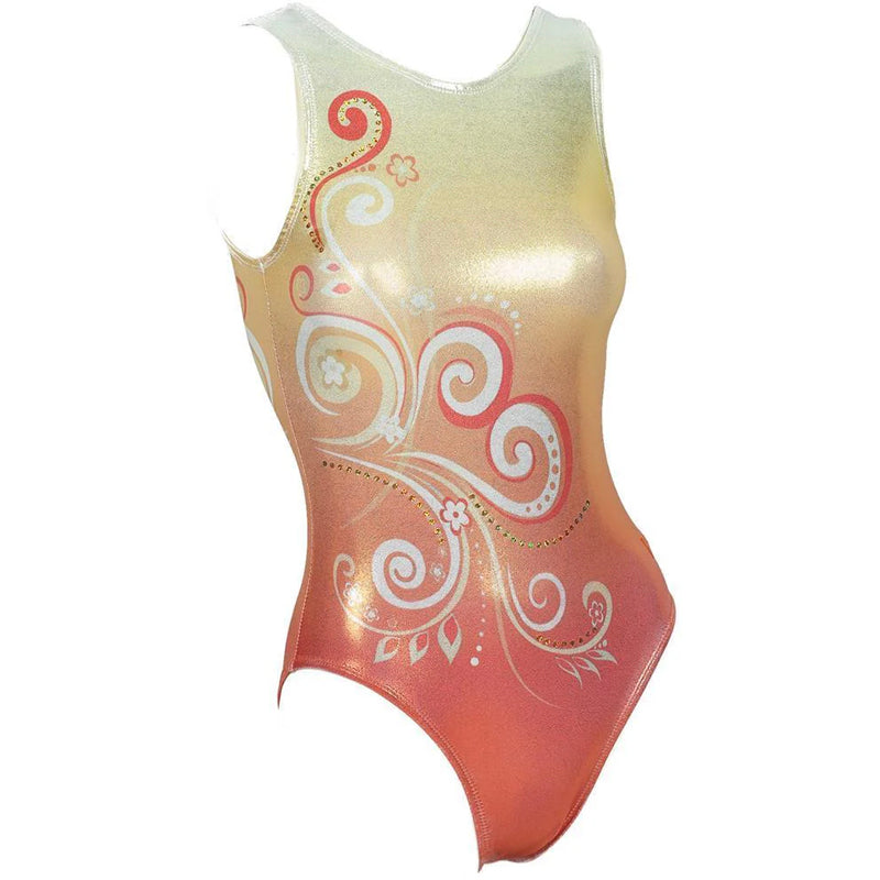 Sublimated Swirl Leotard