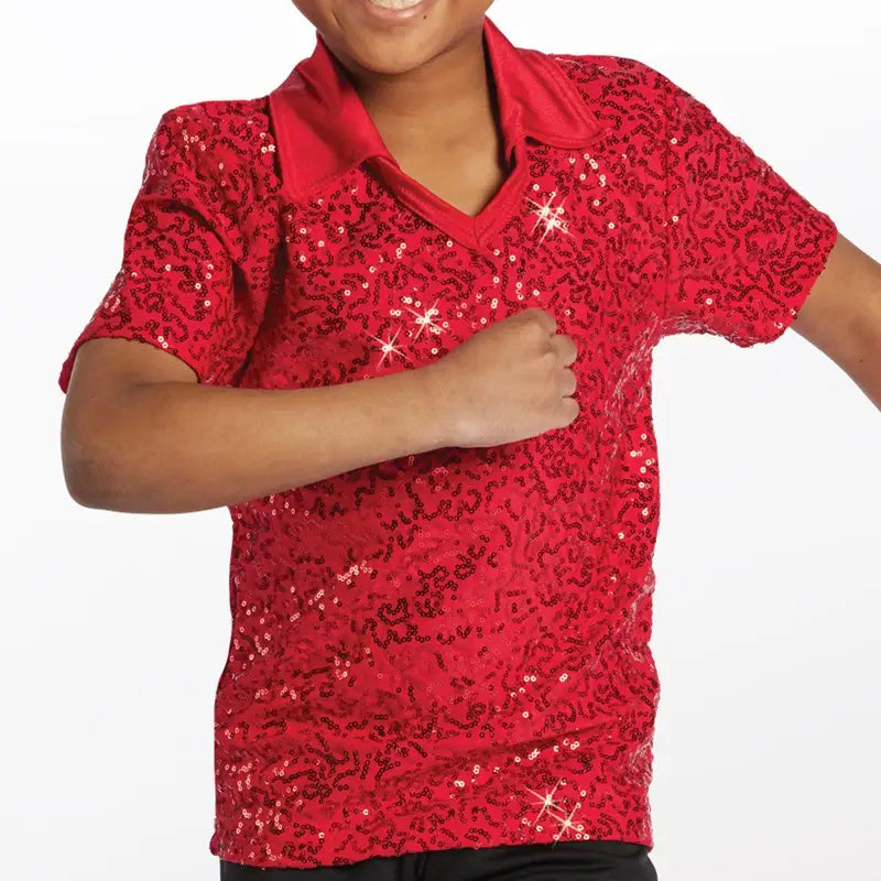 Boys Sequin Shirt