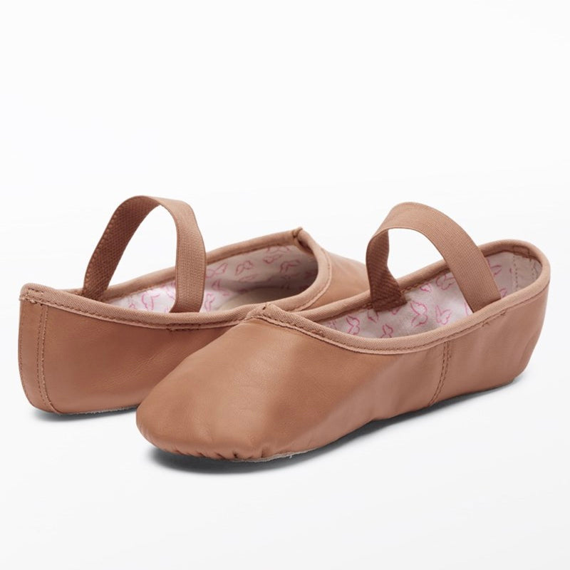 Full Sole Leather Ballet Shoe (Warm Sand)