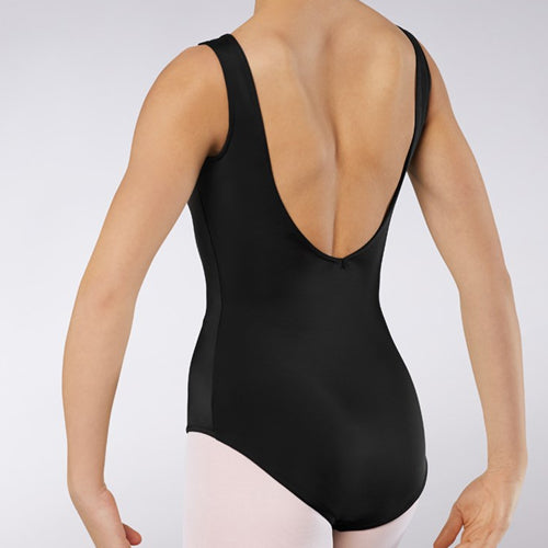 Low V-Back Princess Seam Leotard