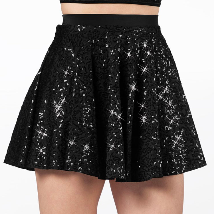 Glitter shop skater skirt